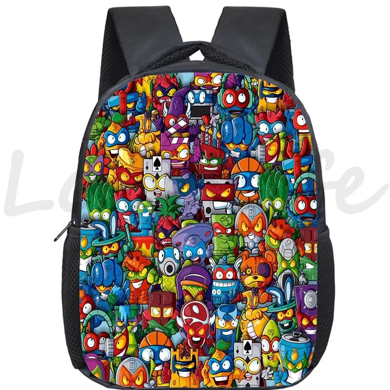 Новая детская сумка Super Zings Мультяшная игра Superzings Рюкзак для мальчиков девочек Дети Школьные сумки Дети Ежедневная сумка для книг Mochila