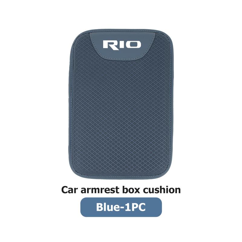 AABIW1 Car Center Console Box Ice Silk Protector Pad Armrest Pad Non-slip Mat For KIA Ceed Rio K5 K2 Optima Cerato Venga Sedona Forte