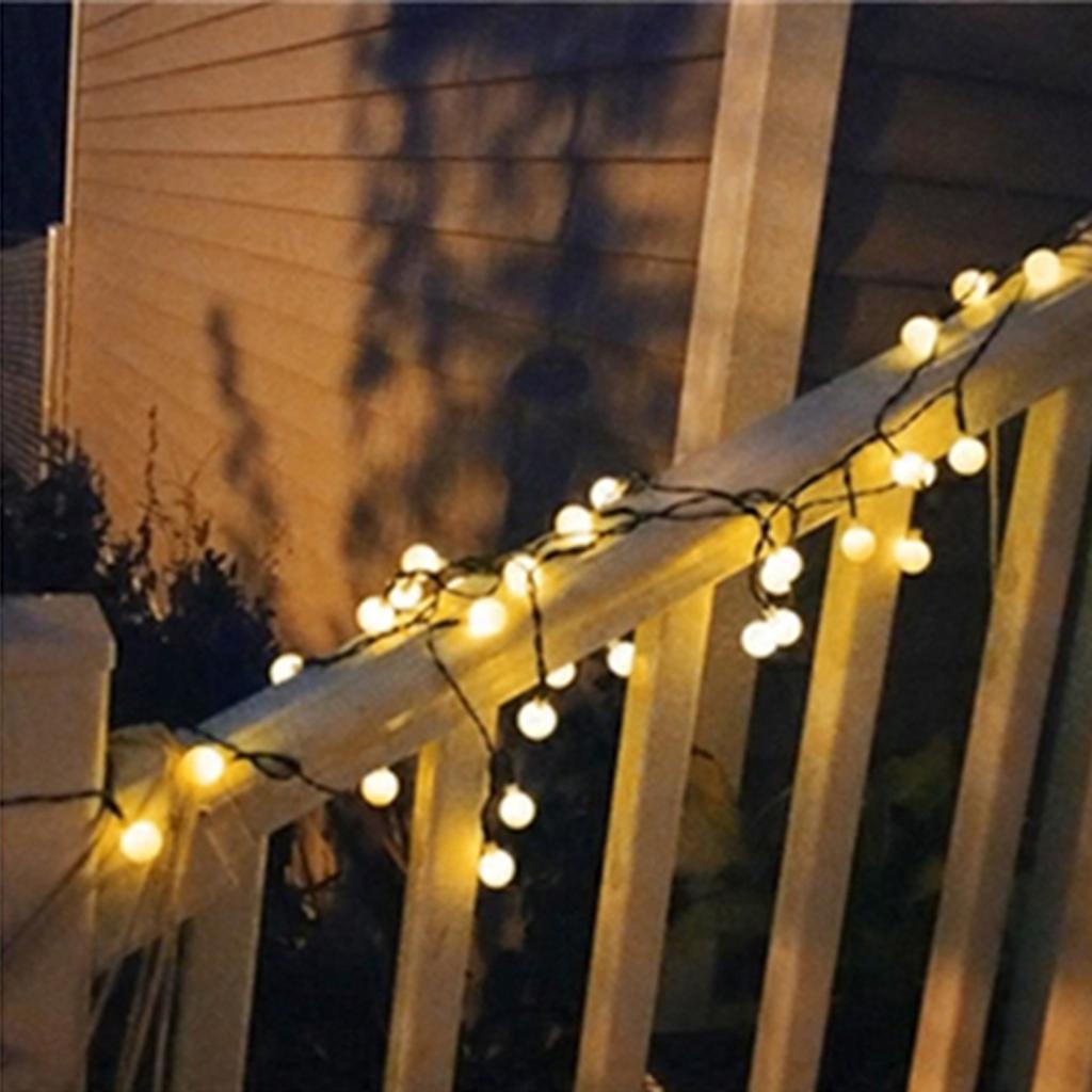 LED Outdoor Street Light Garland Fairy Solar Light String Solar Garden Powered Decoration Lamp For Path Street Lawn Outdoor Fence Lighting