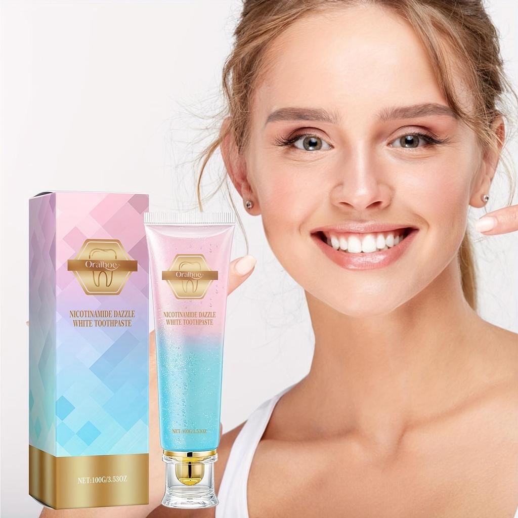 Mint Nicotinamide Toothpaste Fights Bad Breath Removes Stains Protects Teeth Oral Care Fresh Breath Whitening