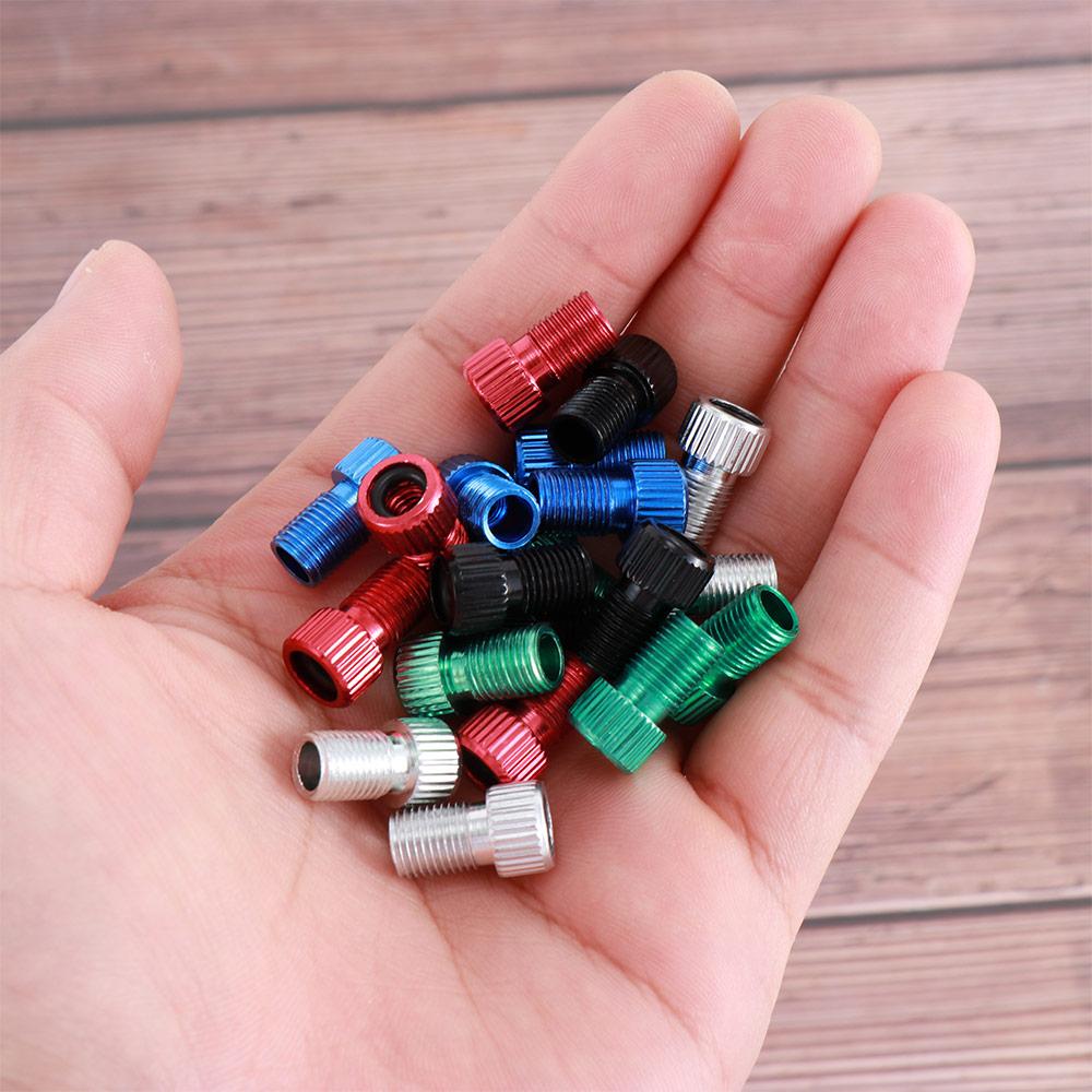 Inflating Tools Gas Tube Bicycle Parts Valves Presta To Schrader Valve Adapter Air Pump Converter