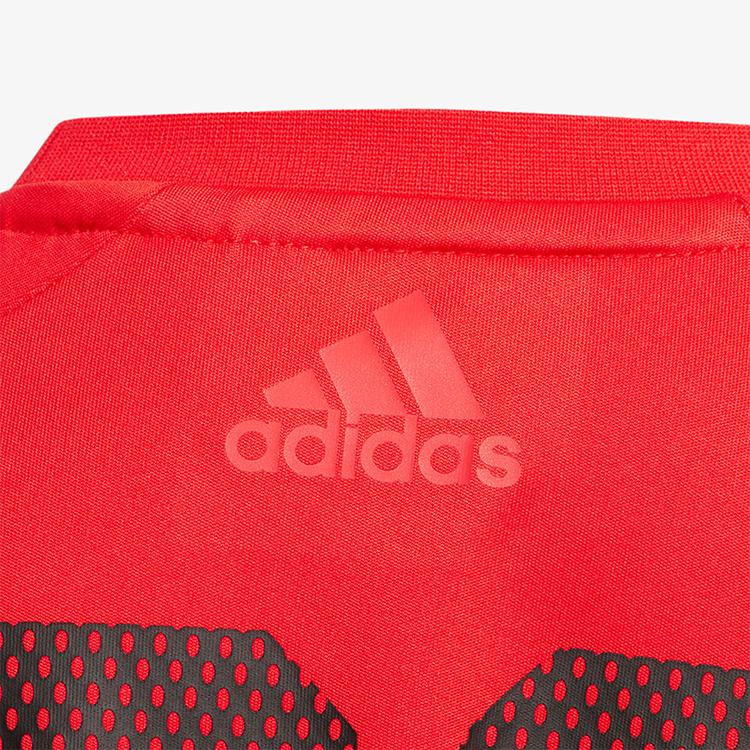 adidas Красная футболка AEROREADY для детей от 3 до 7 лет FM9793