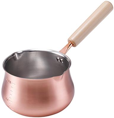 Медная кастрюля для теплого молока 14 см 4987