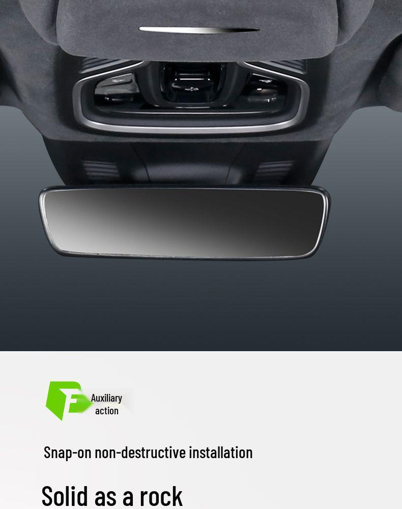 Держатель для солнцезащитных очков на козырек для Geely Boyue L/Xingyue L - Зажим-органайзер из замши для модификации салона автомобиля