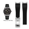 Мягкий резиновый ремешок для Tudor 39мм 1958 BB58 Black Bay Panda Pro Black Shield Часовой ремешок Стальной соединитель Браслет 20мм 21мм 22мм