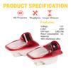 2PCS NEW For Porsche Panamera 970 2010 - 2017 LED Car Door Interior Projector Welcome Ghost Shadow Warning Light Accessories