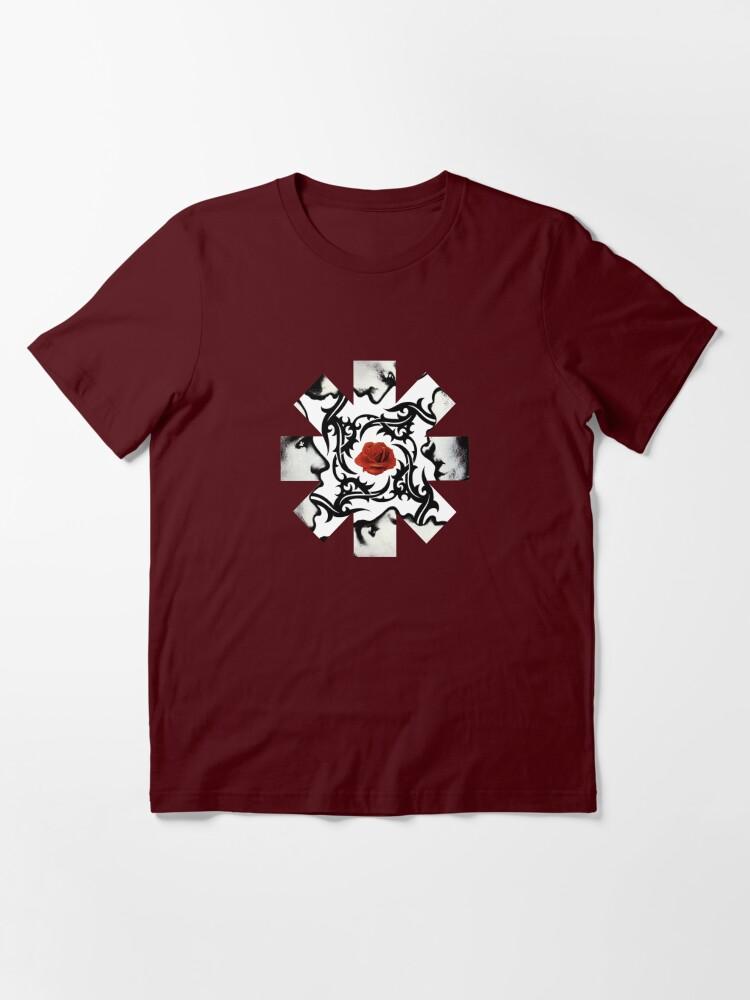 Red Hot Chili Peppers Red Rose on Center Essential T-Shirt