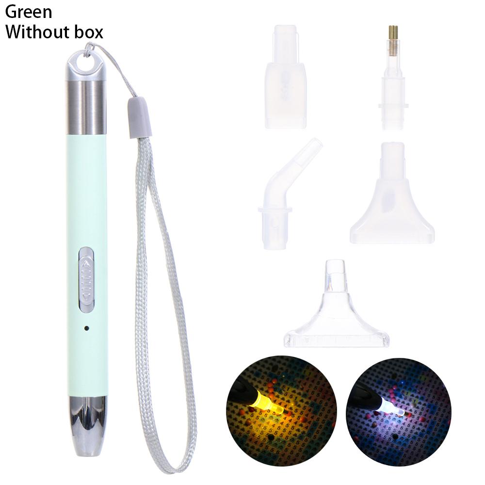 2 Light Modes Lighting Point Drill Pens Diamond Painting Pen Lighting Drill Pen LED Drill Pen