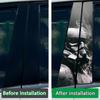 2Pcs Soldier Stormtrooper Car B Pillar Decal Anti-Scratch Waterproof Auto Window Middle Column Protector Sticker