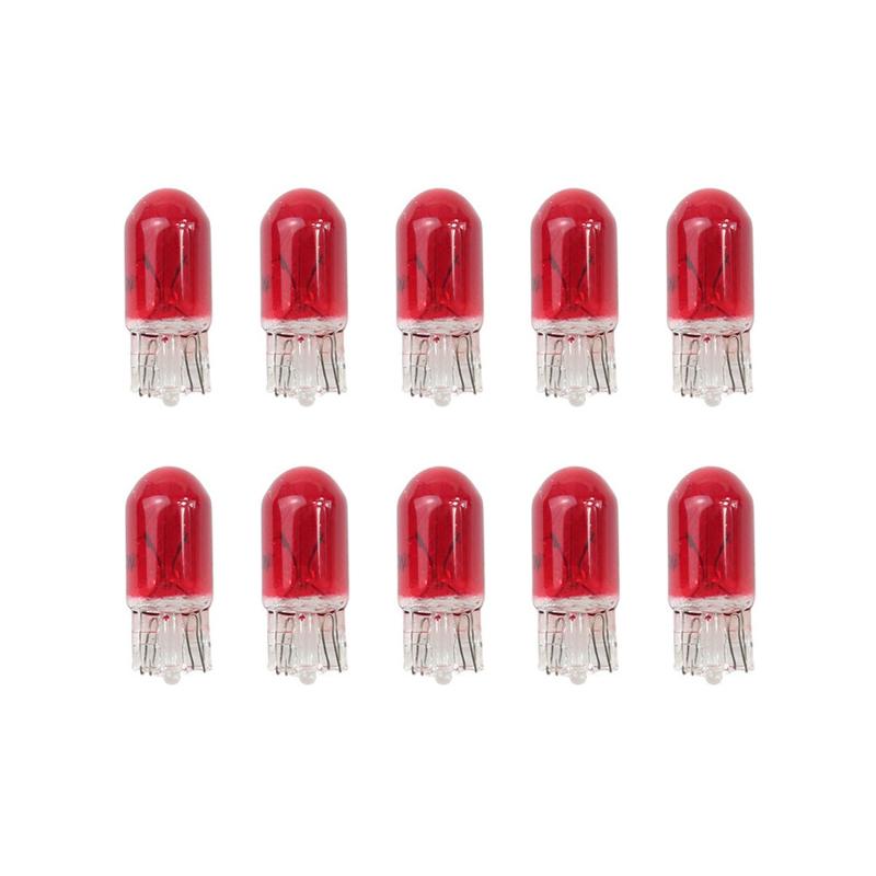 10/20 шт. Автомобильные T10 галогенные 3 Вт 194 158 клинья 12 В автомобильные лампы белые лампочки приборная лампа для чтения габаритные фонари аксессуары
