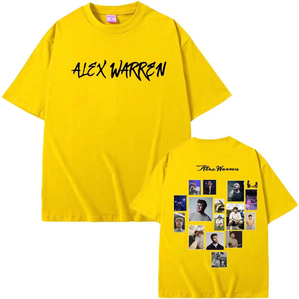 Alex Warren Little Orphan Alex Live Tour 2026 Graphic T Shirt Unisexs Clothing Vintage Hip Hop Tshirts Summer Cotton Tshirt Tops