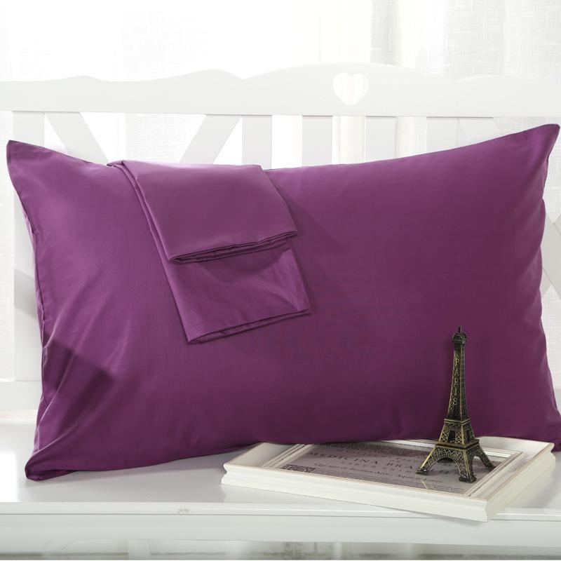 2x New Pillow Case Pillows Covers Pillowcases Comfortable 100% Egyptian Cotton Soft Queen Size