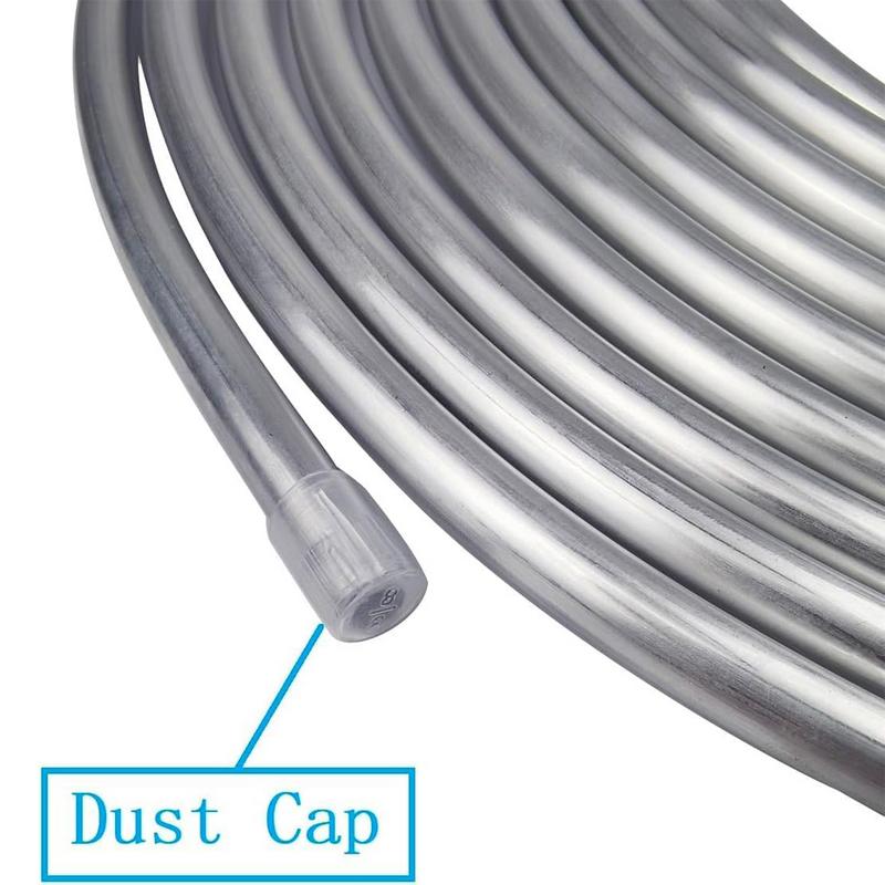 Масляные линии Трубопроводы охлаждения Масляные линии Алюминиевые трубки марки 3003 Спиральные трубки 25-футовые линии передачи Жесткая трубка для тормоза