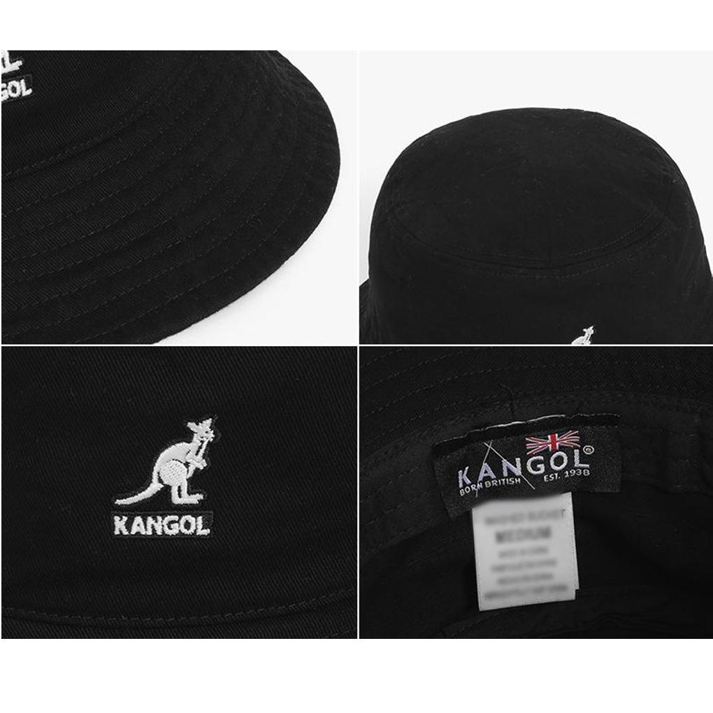 [KANGOL] K4224HT BLACK Unisex Bucket Hat