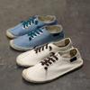 2024 Shoes New Men Hemp Fisherman  Breathable Espadrilles Flats Solid Moccasins Casual Shoes Men Zapatos De Hombre
