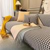 Sofa Cushion Chenille Four Seasons Universal Non-Slip Seat Cushion Simple Modern Light Luxury Sofa Cover Houndstooth Cover Cloth