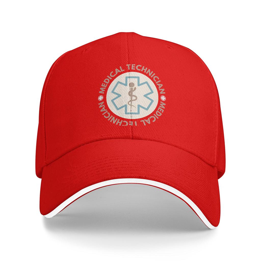 Healthcare ProfessionLife Medical Technician Design With Star Of Life  Baseball Cap Couple WomenHats Baseball Caps