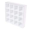 1:12 Doll House Mini Accessories Furniture White 16 Grid Storage Rack