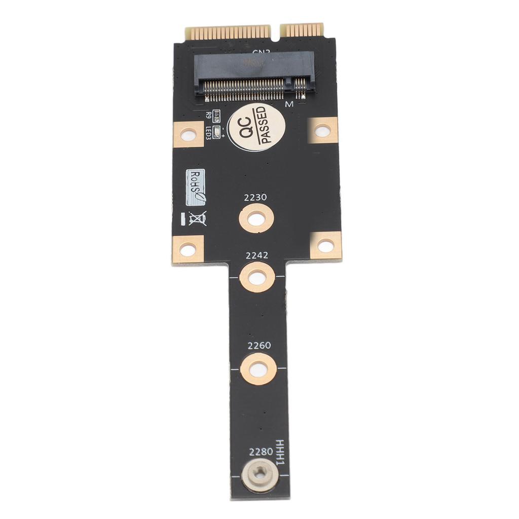 M.2 NGFF NVME SSD Adapter Mini PCIE to M.2 M Key Converter Adapter for 2230 2242 2260 2280 M.2 SSD