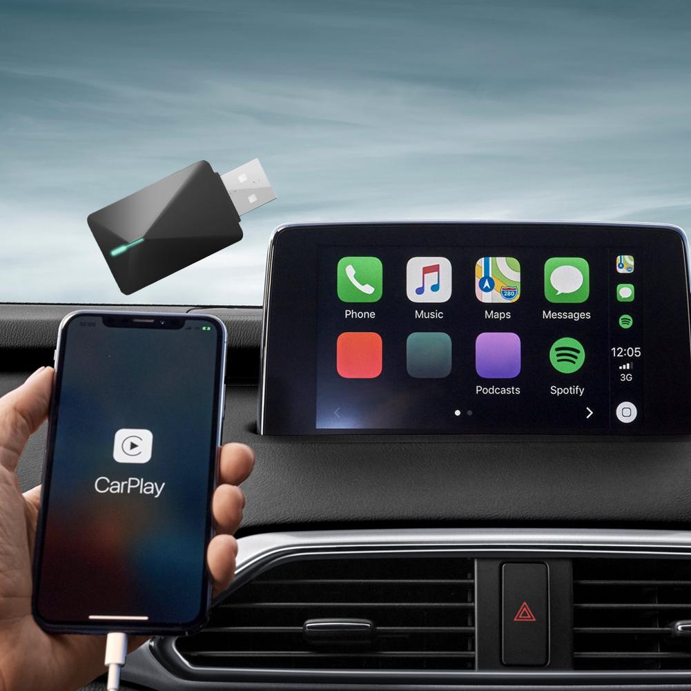 Беспроводной адаптер Carplay Android Auto CarPlay Dongle Plug & Play Fast Connect для OEM-проводных автомобилей CarPlay Andriod Auto