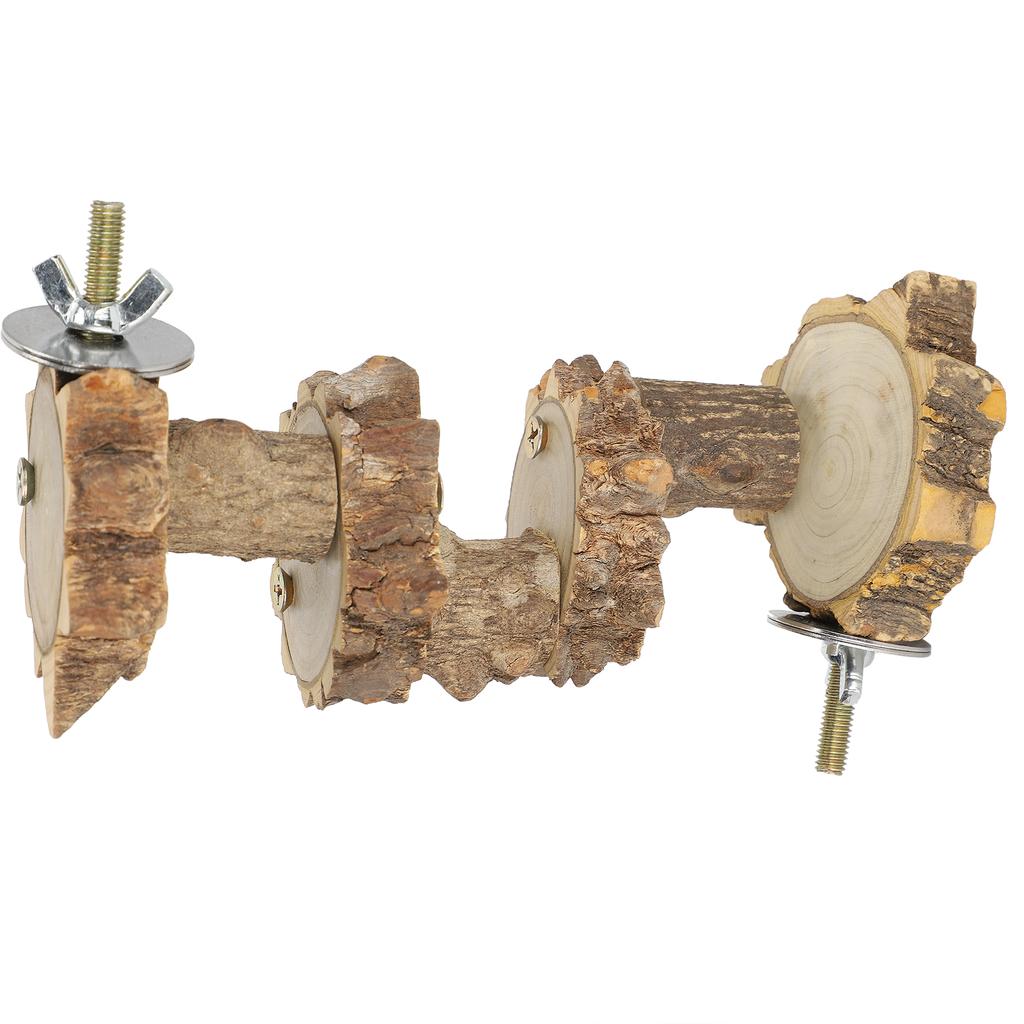 2 шт. Платформа для попугаев, Лестница для лазания, Игрушка для лазания, Деревянная лестница, Аксессуары для клетки для мелких животных