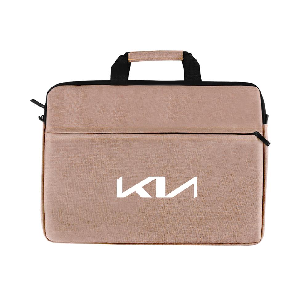 2026 Hot Car Sticker Fashion Tablet Waterproof Portable Travel Carrying Bag Computer Handbag For KIA KN Rio Sportage Cerato Soul