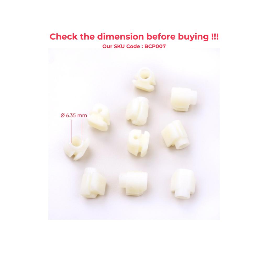 ESC Auto Parts ECP007 10 шт. тросовый дюбель для концевого троса для механизма стеклоподъемника типа BCP007 быстрая обработка