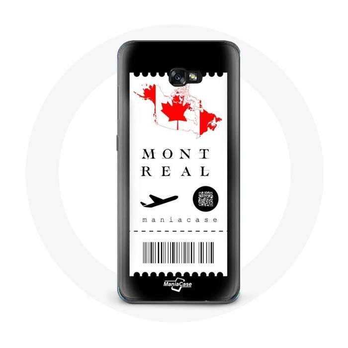 Coque pour Samsung Galaxy A5 Billet d'avion Montréal Canada