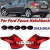 Для Ford Focus Hatchback 2012 2013 2014 Автомобильный задний светодиодный фонарь указатель поворота Предупреждающий стоп-сигнал Противотуманный фонарь Светодиодная сборка заднего фонаря автомобиля