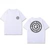 2025 New Gbrs Group GBRS Bull 's-eye Print Graphic T-shirts Men's Short Sleeved T-shirts High Quality Men's Clothing Street Wear