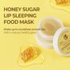 SKINFOOD Honey Sugar Food Mask Lip Sleeping Pack 21 мл Ночная маска для губ Бальзам для губ Крем для губ Скраб для губ Увлажняющий Корея