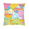 Чехлы для подушек Kawaii Bunny Sugarbunnies, диванные, домашние, декоративные, аниме, мультяшные, квадратные, 45x45