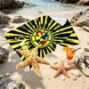 Custom Name Personalized Club America Print Beach Towel, for Trip Camping Beach Party Home Decor, Birthday Gift for Family & Friends