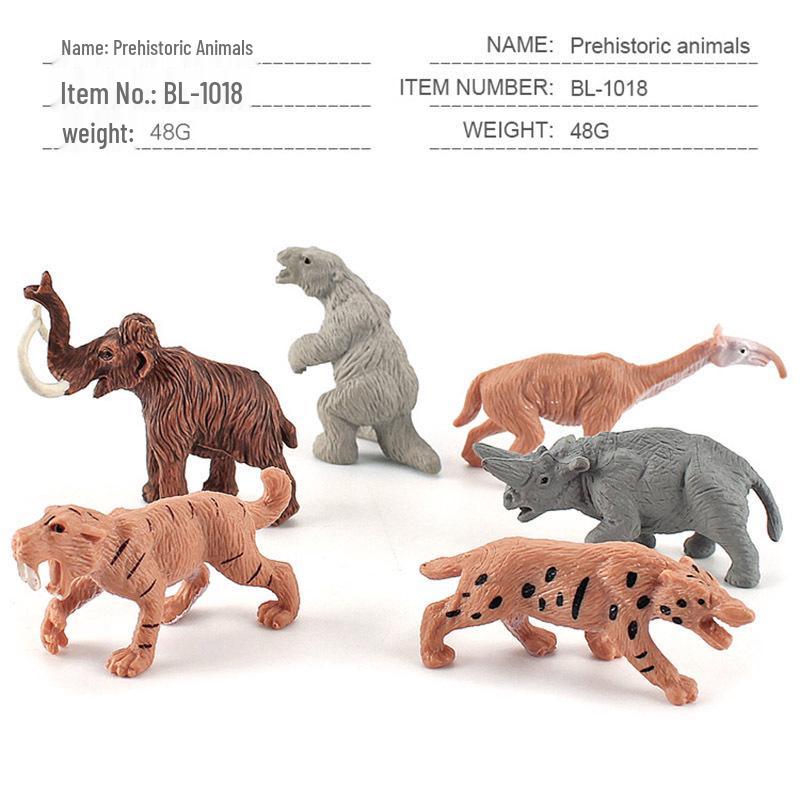 Набор миниатюрных моделей сельскохозяйственных животных для трансграничной торговли: Куры, Утки, Гуси, Коровы и другие