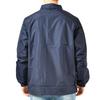 Coach Jacket Outer Nylon Plain Taffeta Standard Mesh Lining Script Logo Embroidery Navy L [Champion] C3-R601 Men's