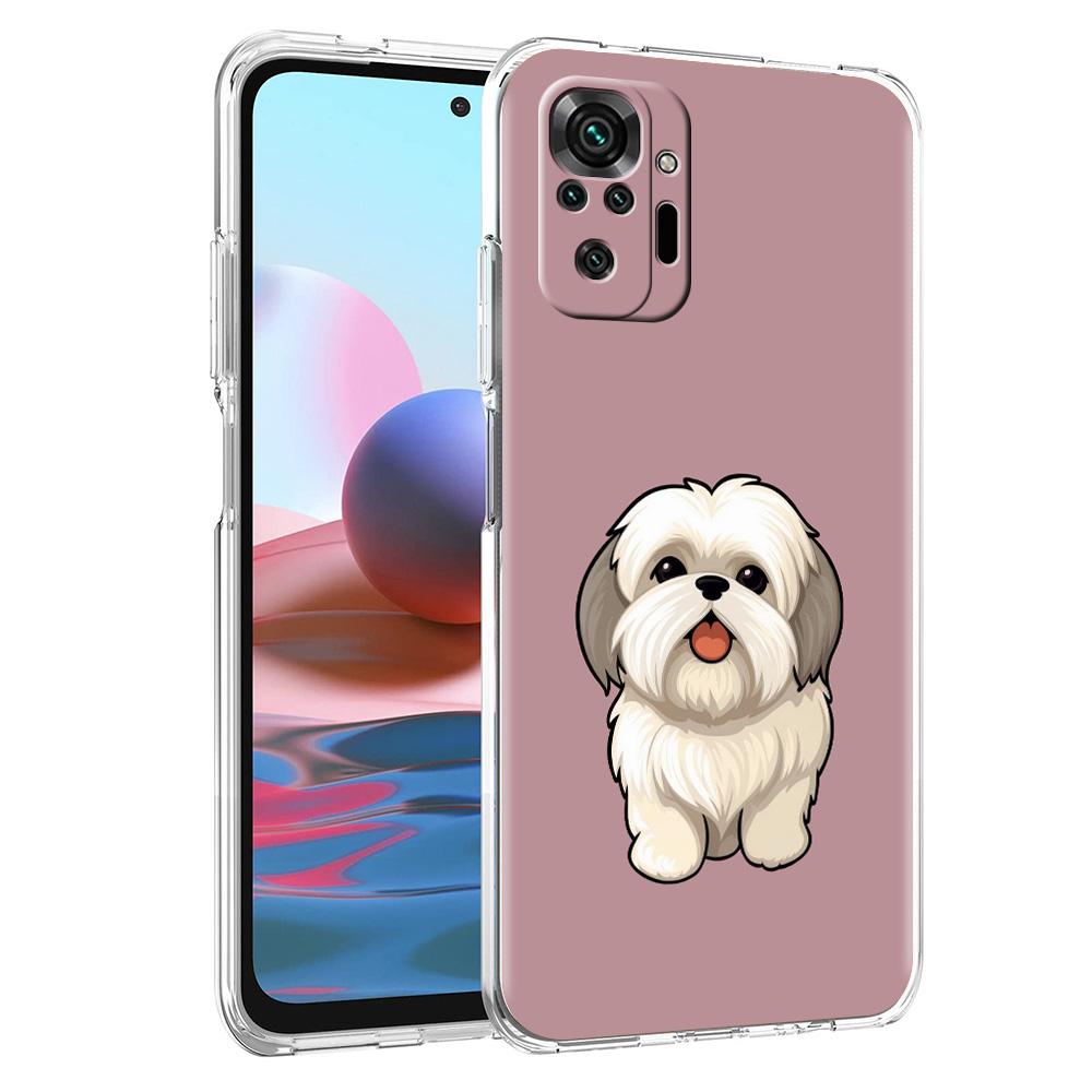 Чехол для телефона для Xiaomi Redmi Note 15 14 5G 13 12 10 11 Pro Plus 4G 14C 13C 12C Мягкий ТПУ чехол Рисунок Ши-тцу Милое Животное