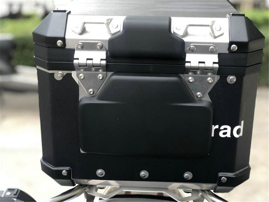 Высококачественная подушка заднего кофра мотоцикла, подушка спинки для пассажира, с универсальным багажным ремнем для или BMW R1200GS LC ADV F700GS F800GS ADV