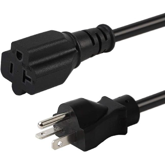 6Feet/1.83M Nema 5-20P Power Extension Cord, (UL CUL Listed) Heavy Duty 12AWG Nema 5-20P to 5-20R Extension Power Cable,20Amp T Blade Male to Female