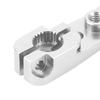 25T Servo Horn   3 Holes Aluminium Alloy Servo Horns Steering Arms for 1Celsius10 RC Car Upgrade Parts