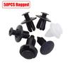 50/100pcs Auto Fastener Mixed Clip Car Body Push Retainer Pin Rivet Bumper Door Trim Panel Retainer Fastener Kit Car Accessories