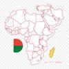 Blank Map Of African Countries Blank Map Africa Iron On Heat Transfer Printing Vinyl Patches Sticker for Clothes DIY Appliques Washable Patches