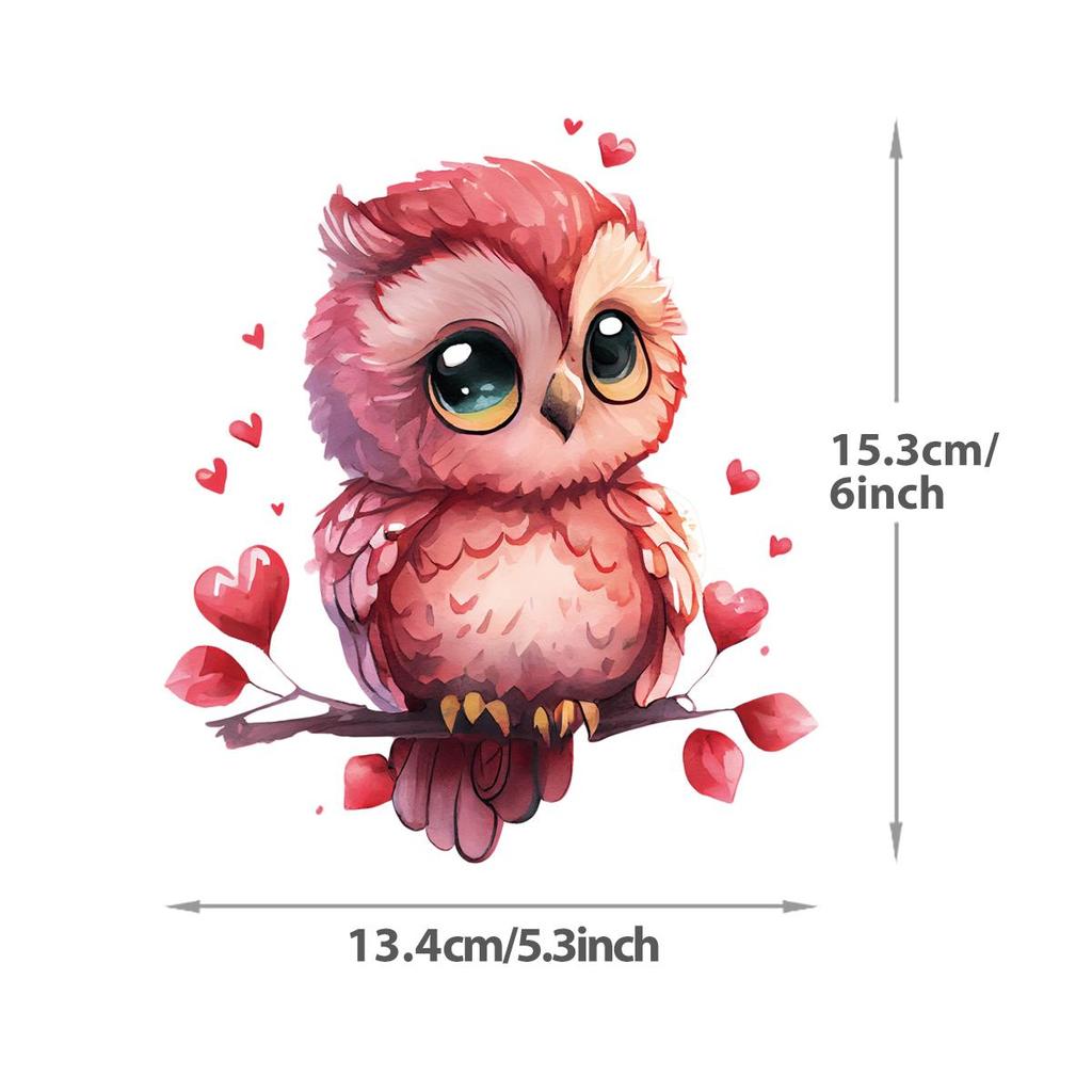 Cute Animal Iron On Patches For Clothing A-Level Washable Thermal Press Diy Vinyl Hoodies Tops Patches For Backpack