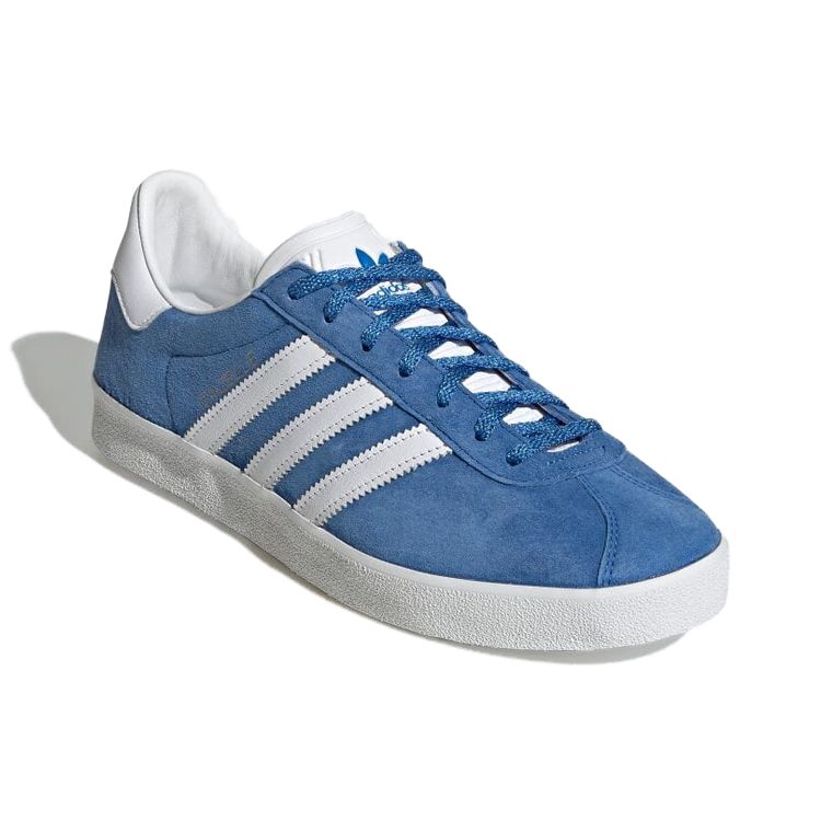 adidas Кроссовки унисекс Gazelle 85 Blue Bird Cloud-White Gold-Metallic FZ5593