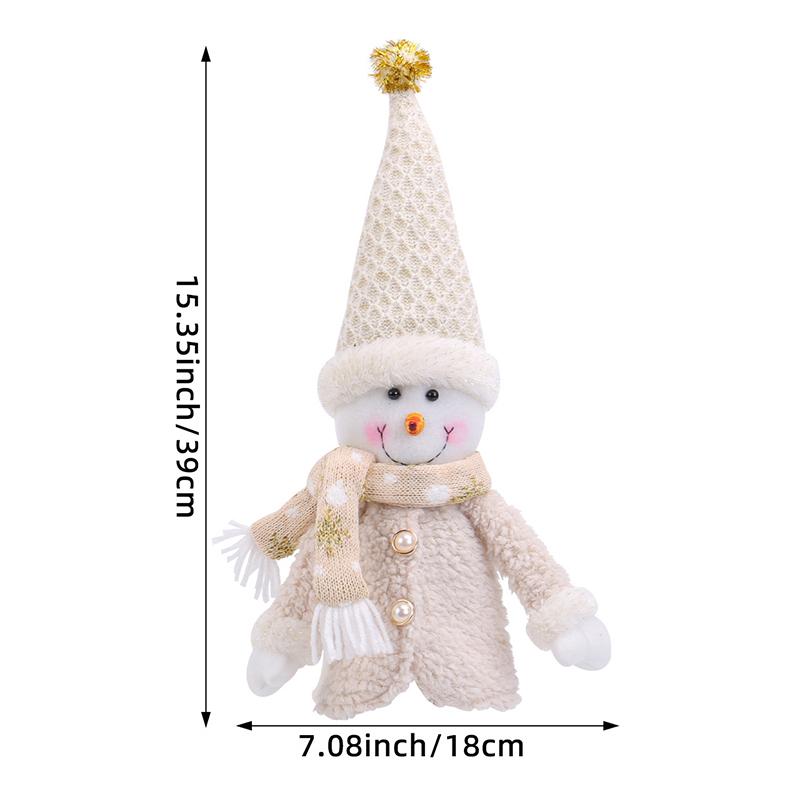 Рождественские колпачки для винных бутылок для праздничного украшения, мешок для рождественского подарка с Санта-Клаусом, снеговиком и лосем, рождественские колпачки для винных бутылок