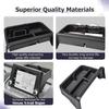 Car Storage Dashboard Tray  For Nissan X-trail Rogue 2025 2025 2025 2025 2025 Car Center Console Organizer Armrest Storage Box