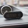 Цифровые часы для автомобиля 2-в-1 Автомобильные часы Люминесцентный измеритель температуры Часы Клейкие часы Индикатор времени Электронный датчик Светодиод