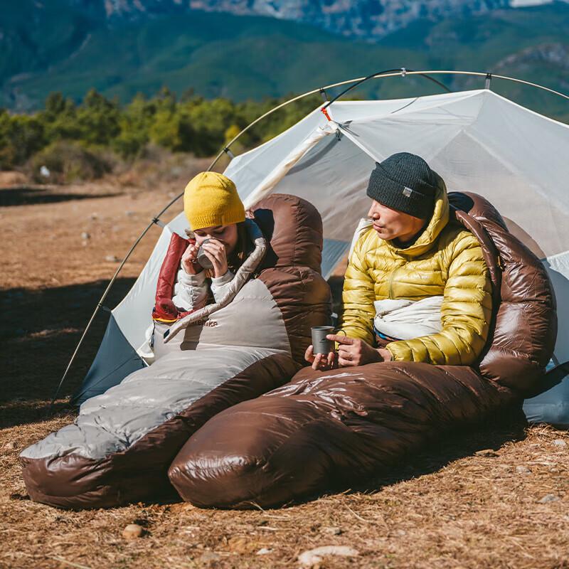 Пуховый спальный мешок-кокон Naturehike Snowbird