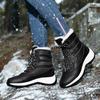 Women Snow Boots Winter Cold-proof High-top Warm Cotton Boots High-top Unisex Plus Velvet Snow Boots Elegant Warm Winter Shoes