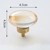 Light Luxury Drawer Crystal Handle Bedside Cabinet Door Handle Crystal Pigeon Egg Porch Cabinet Door Handle