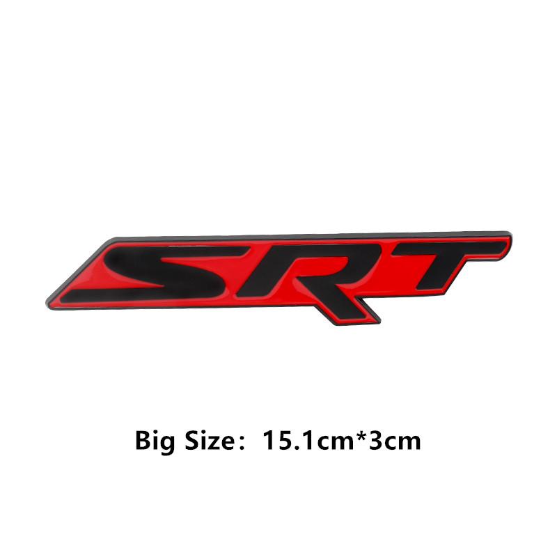Металлические 3D наклейки на задний багажник автомобиля для Charger Srt, значок-эмблема Sxt, Challenger, Durango, Viper, Caliber, декорация значка-эмблемы на решетку